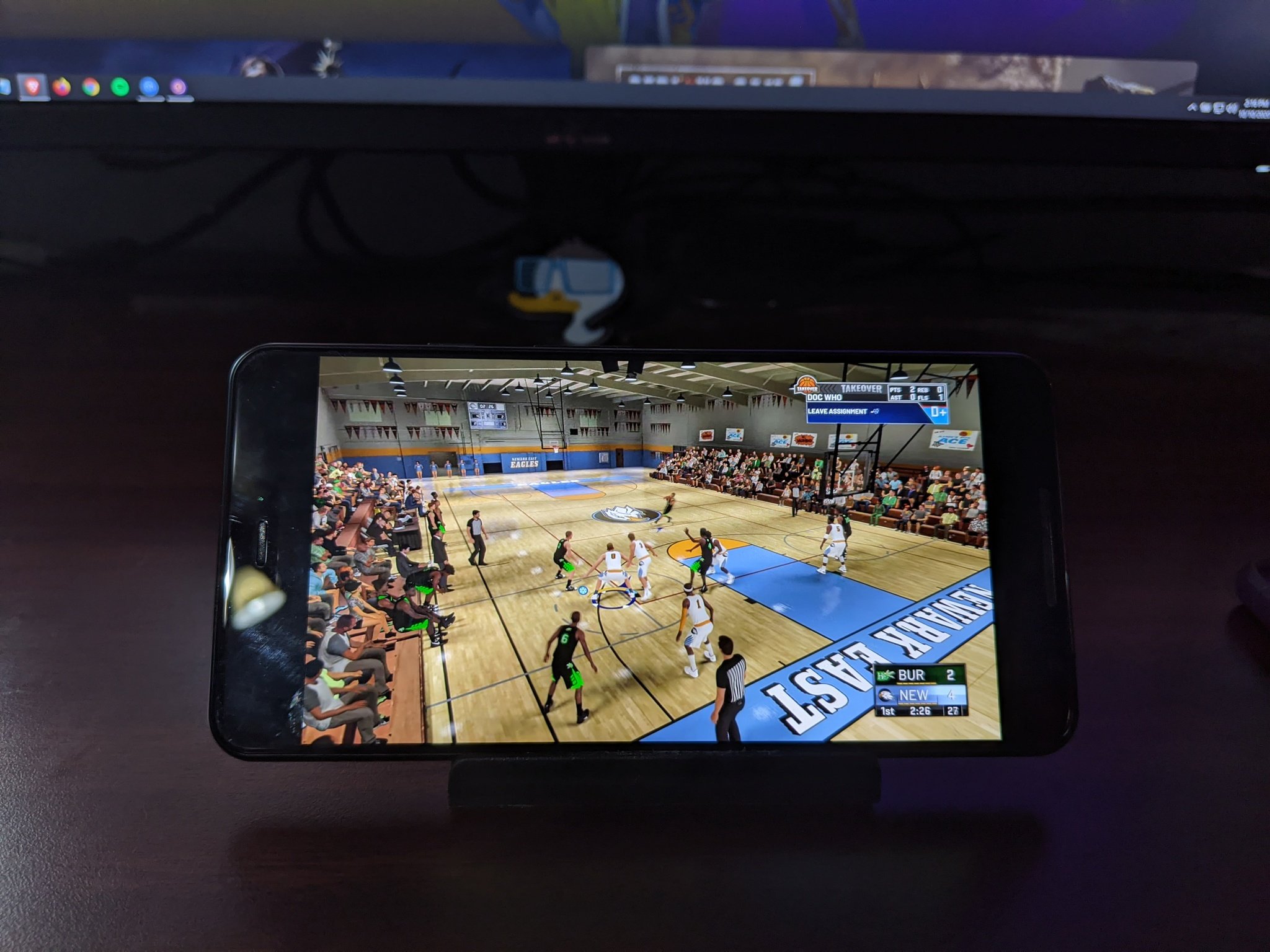 NBA 2k21 Stadia On Mobile