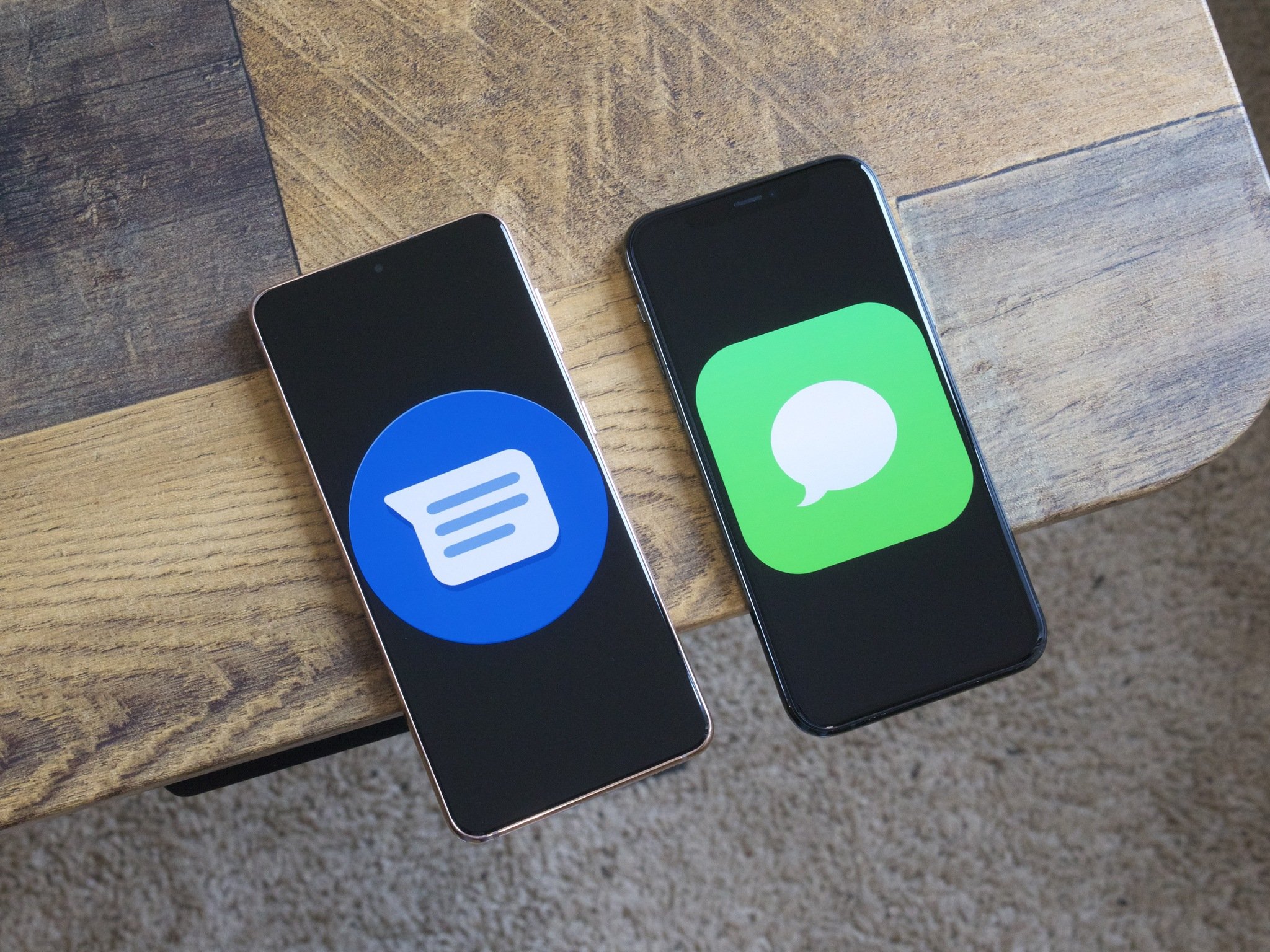 Google Messages And Imessage Icons