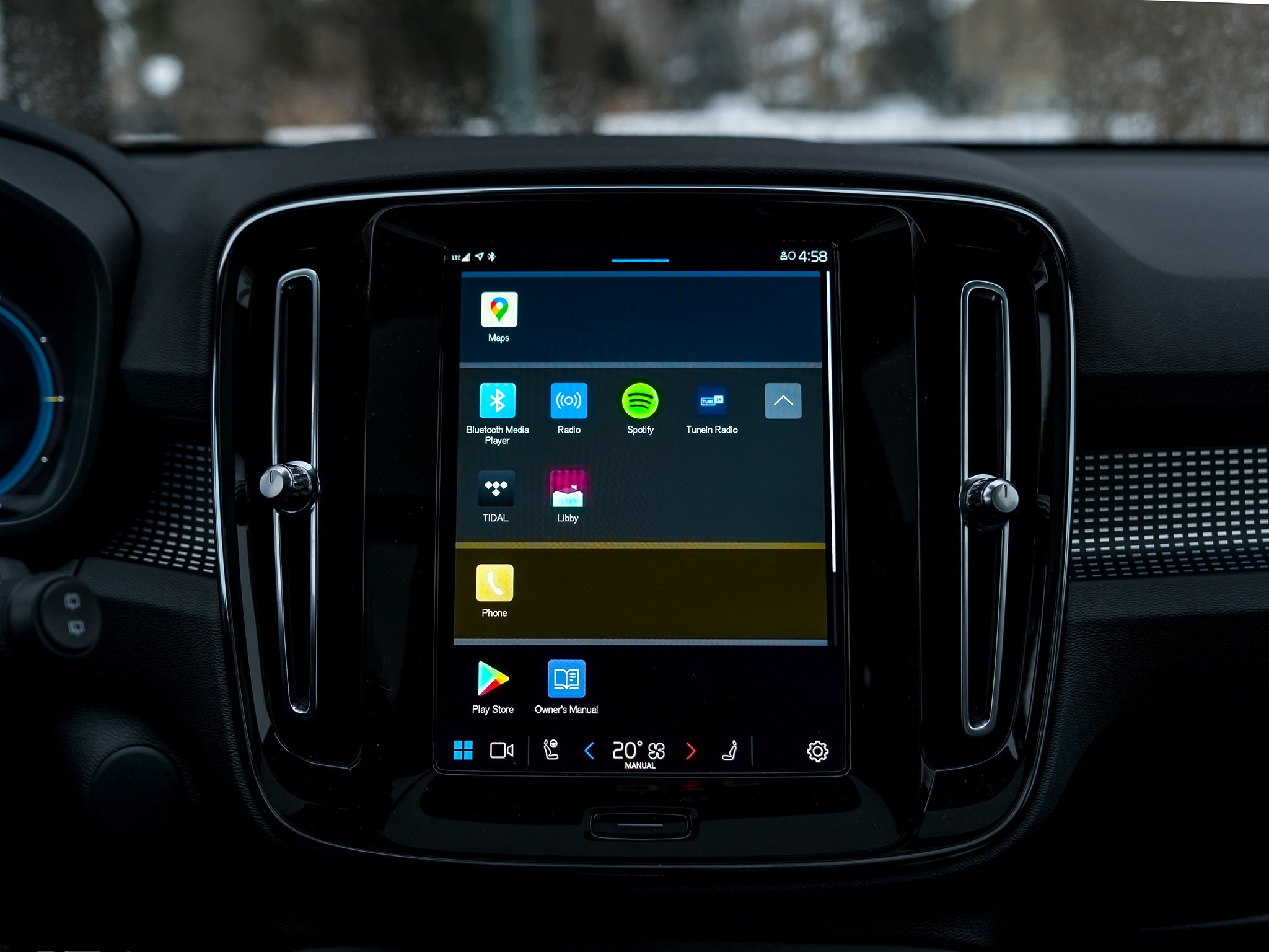 Android Automotive Home Screen