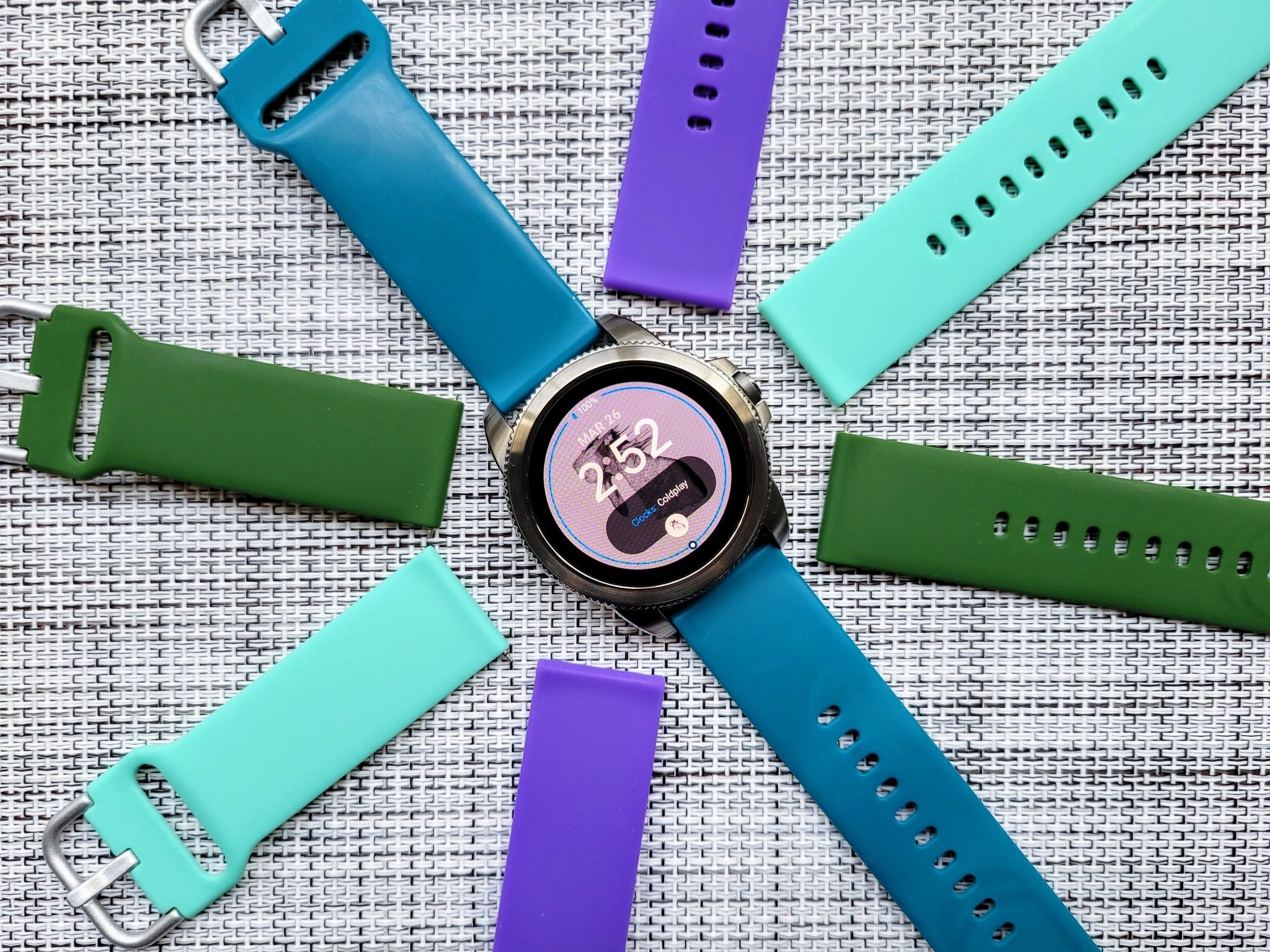 Fossil Gen 5e Watch Bands Cool Colors