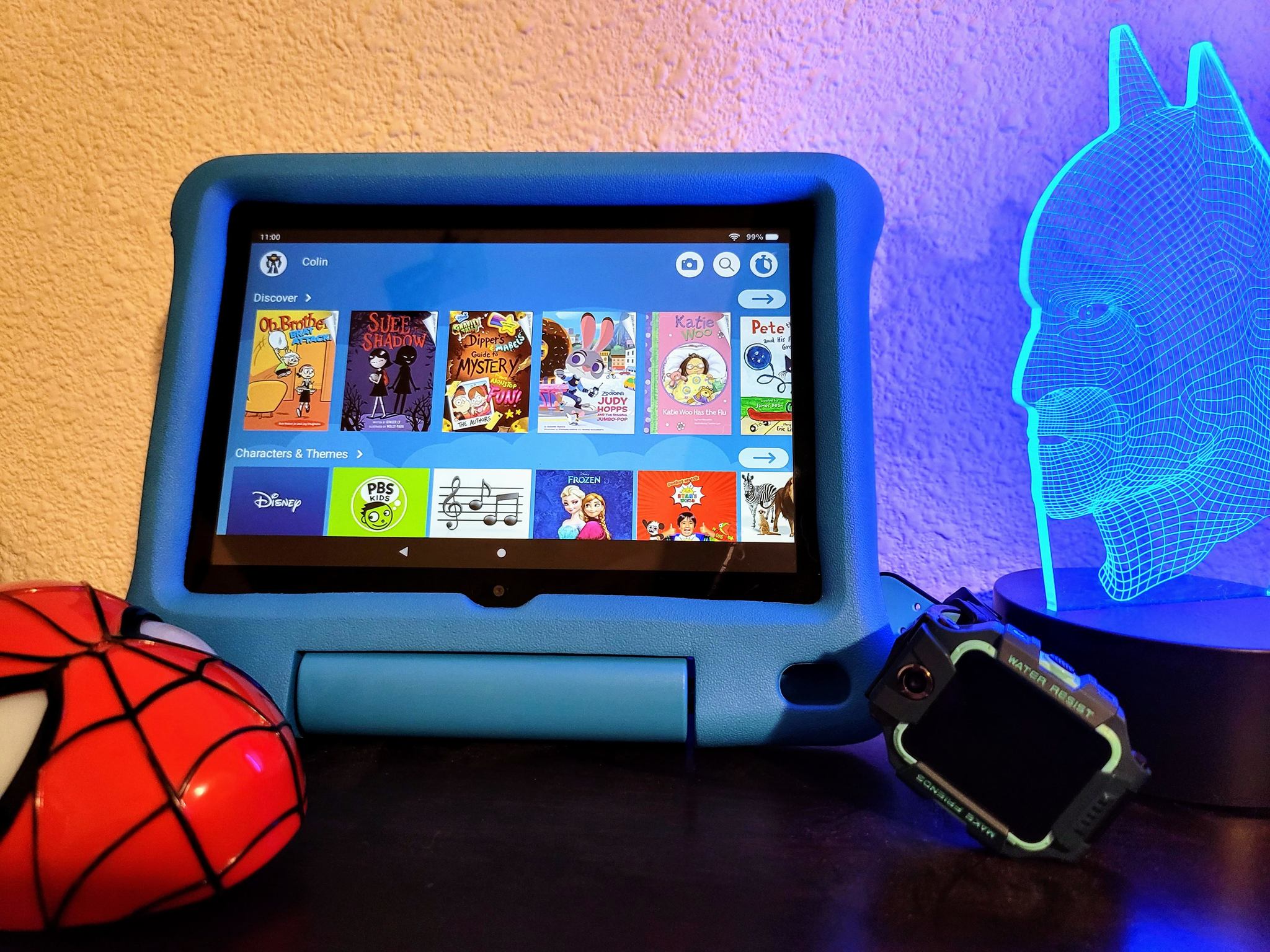 Amazon Fire Kids Tablet Kids Smartwatch Lifestyle