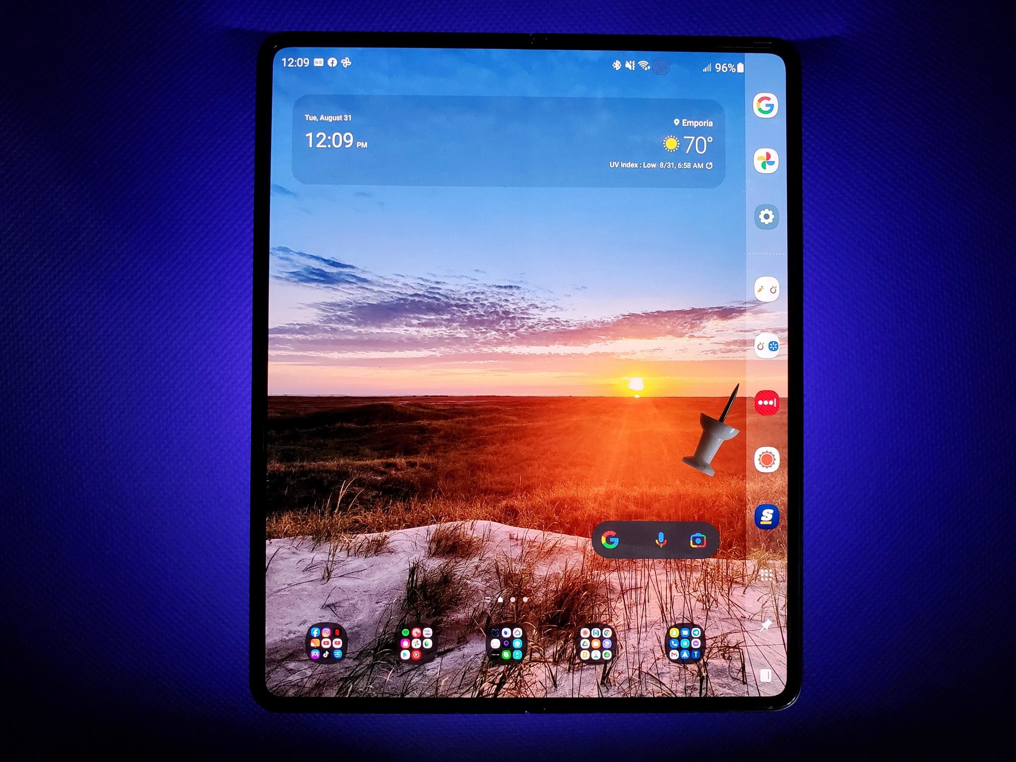 Samsung Galaxy Z Fold 3 Pin Apps Lifestyle