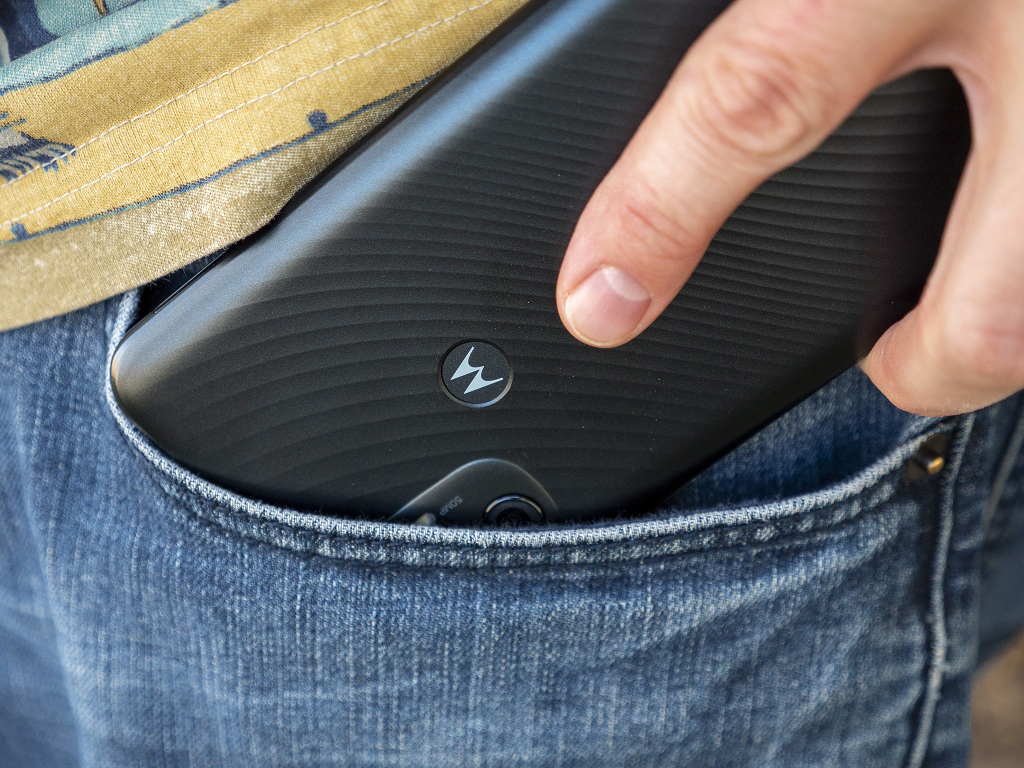 Moto G Power 2022 Back Pocket fingerprint scanner