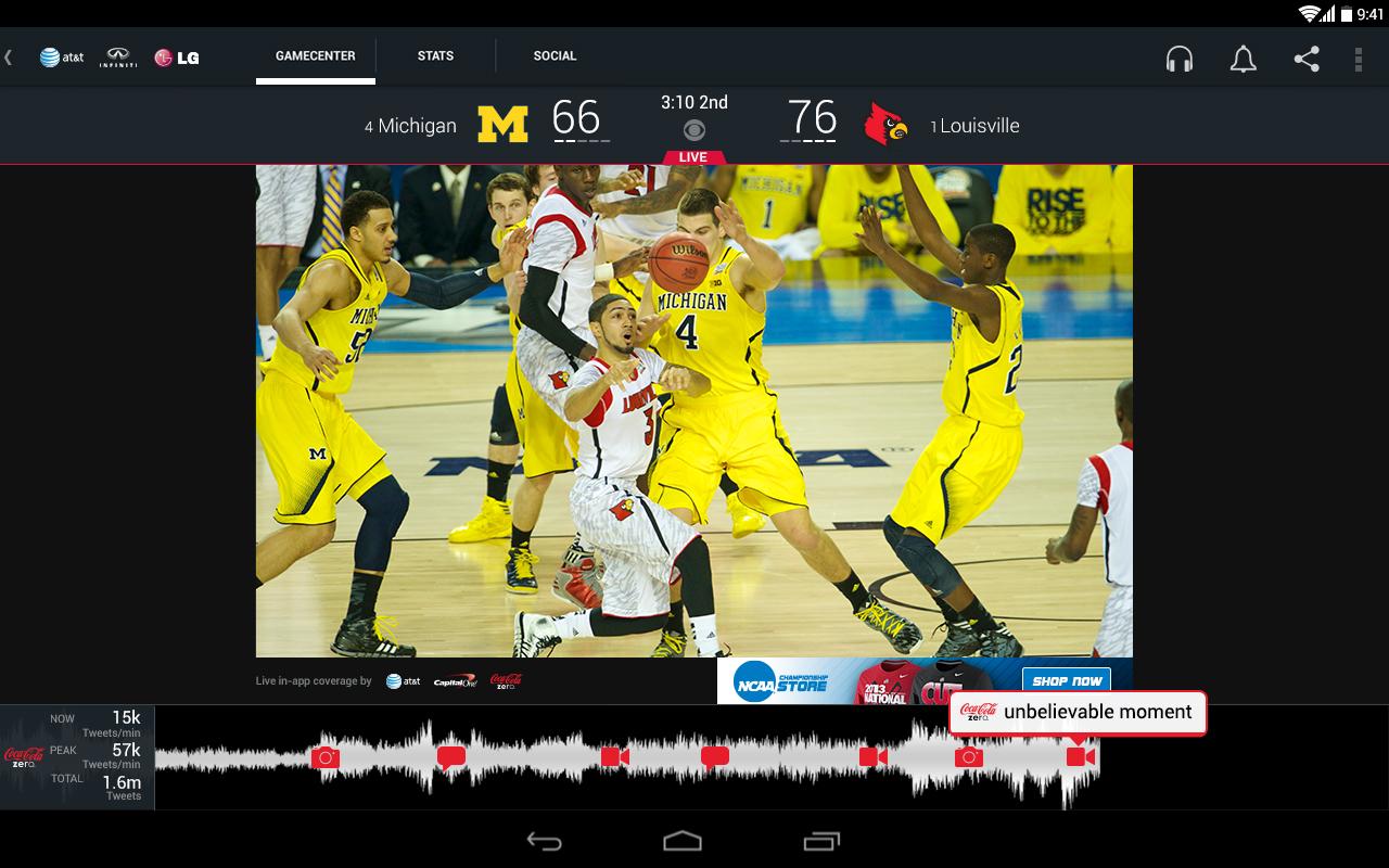 NCAA March Madness Live for Android