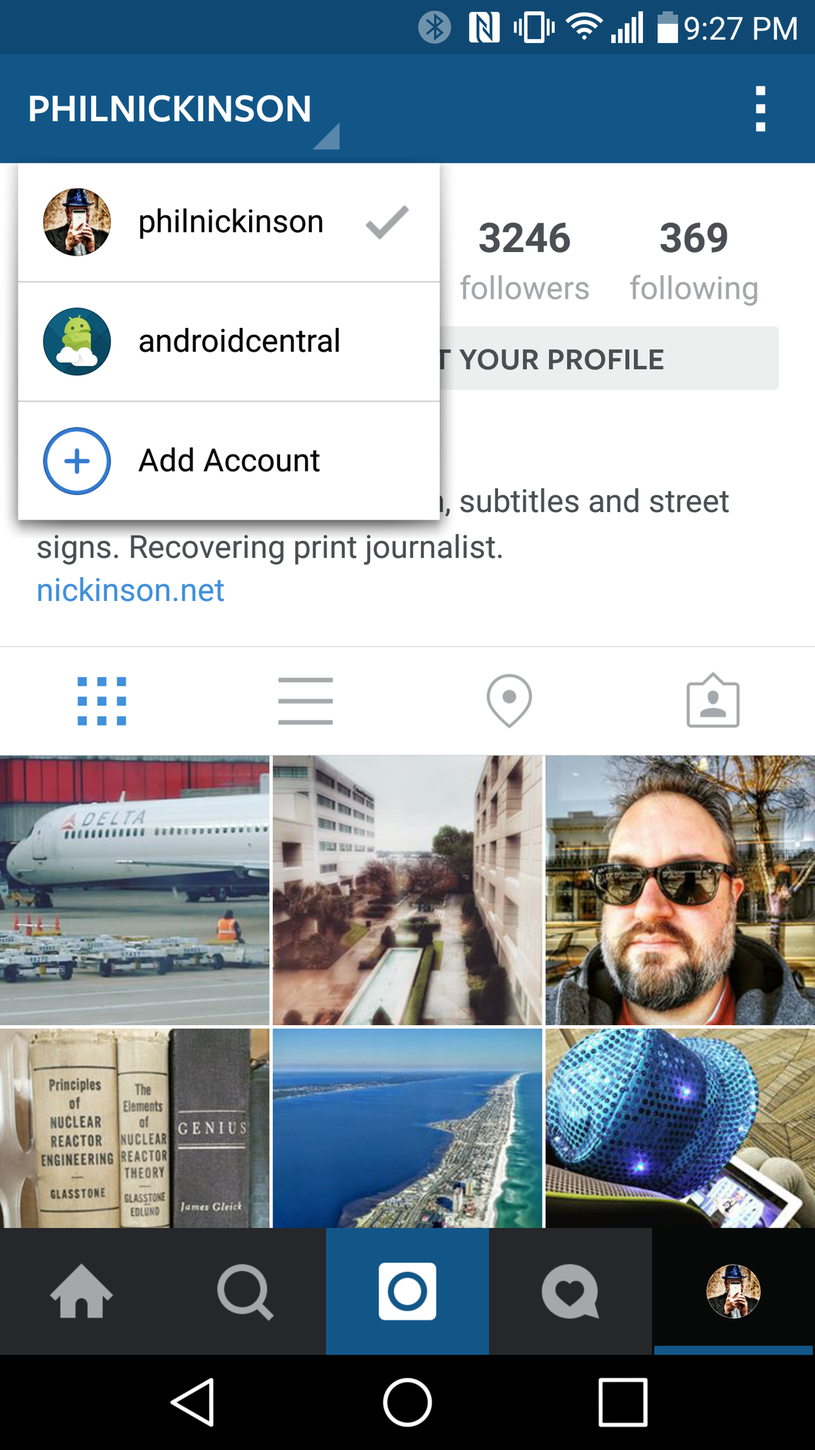 Real estate professionals on Instagram can save time with multiple account switching