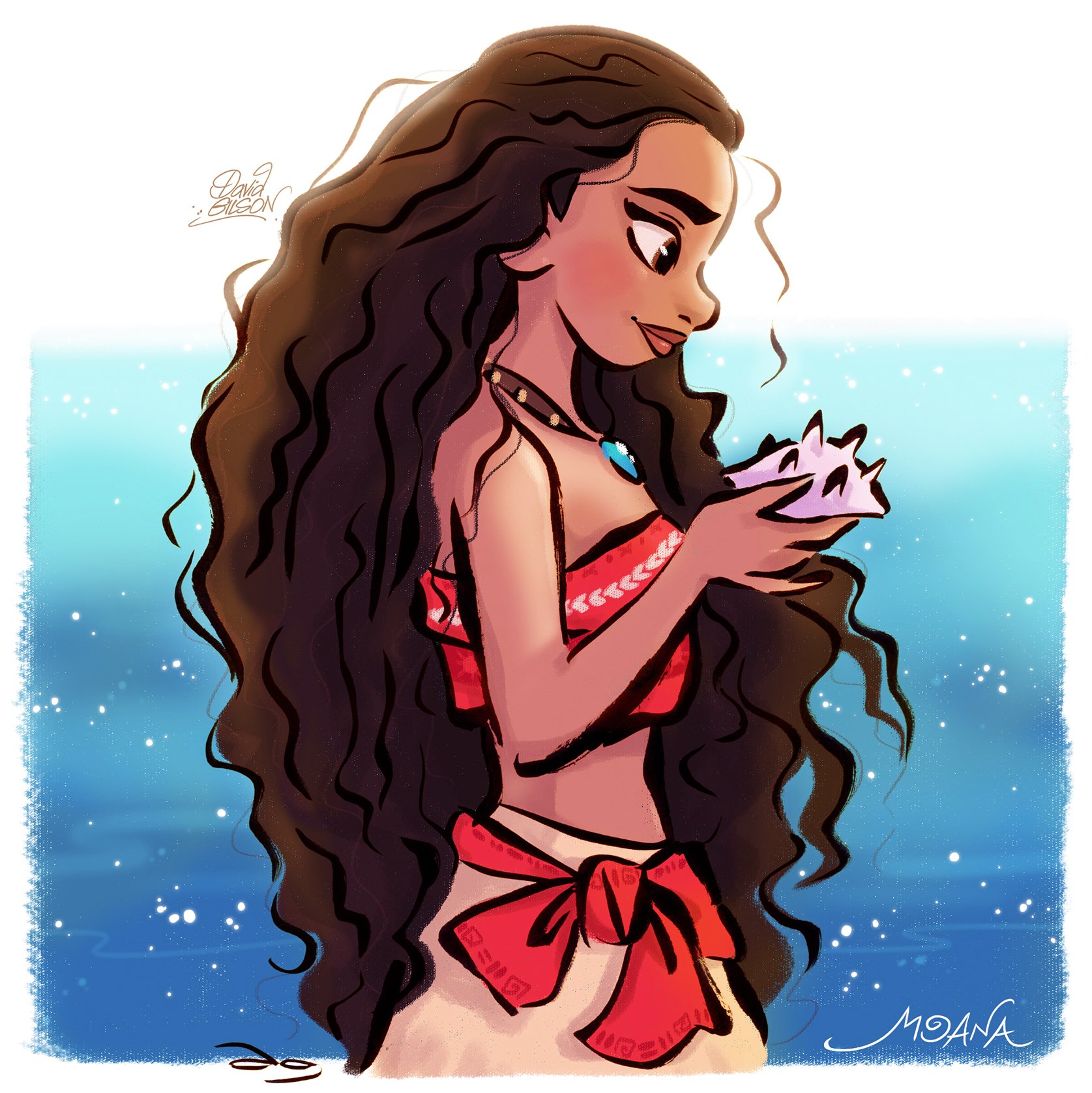 Put some island beauty on your desktop with these Moana 