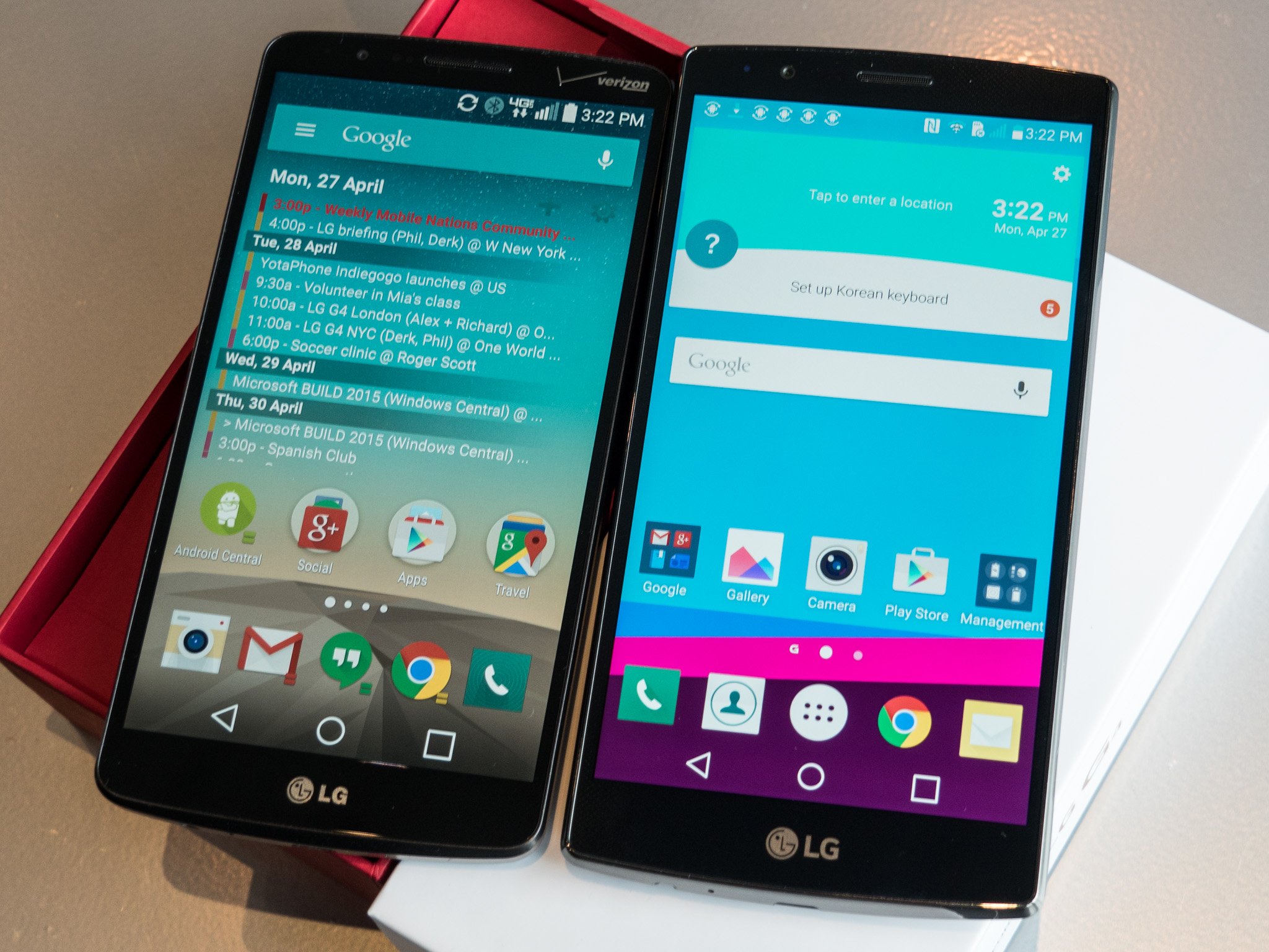 In pictures: The LG G4 vs. LG G3  Android Central