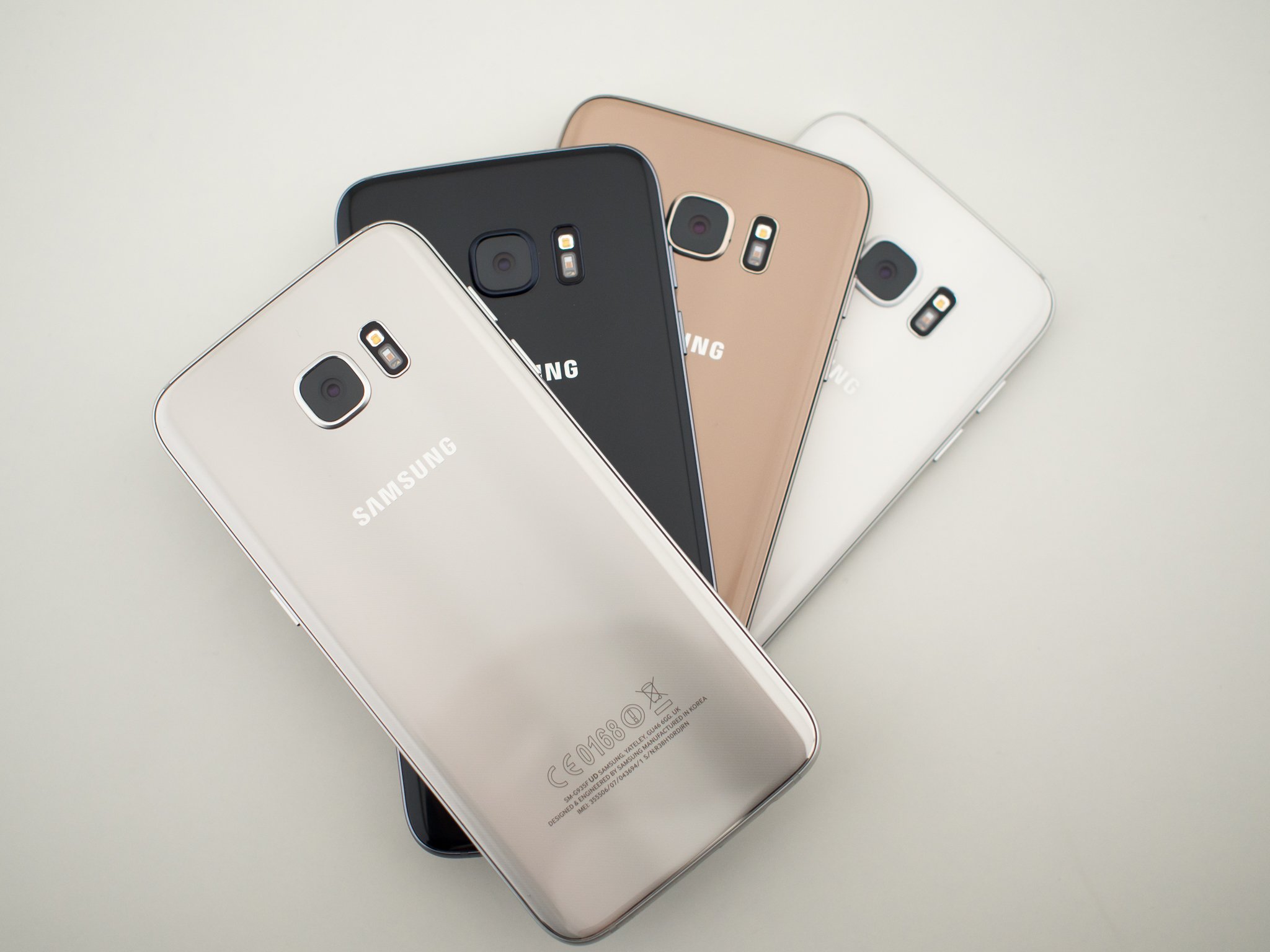 Galaxy S7 edge colors