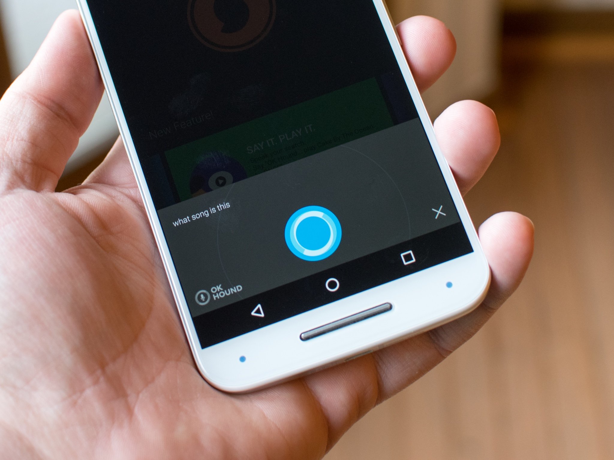 SoundHound now lets you control your music with your voice