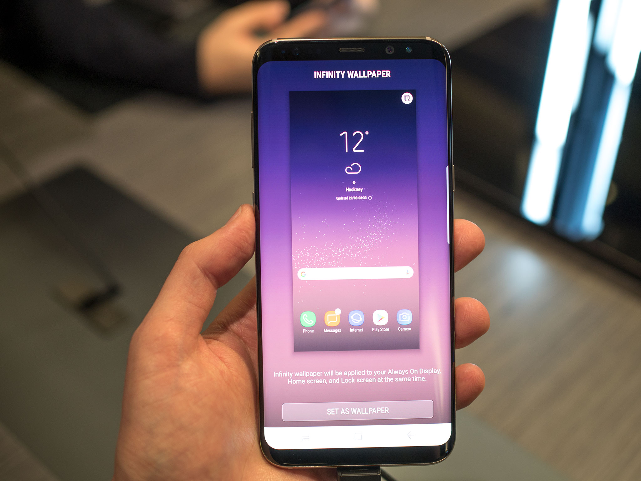 The Galaxy S8's new 'Infinity Wallpapers' are awesome ...