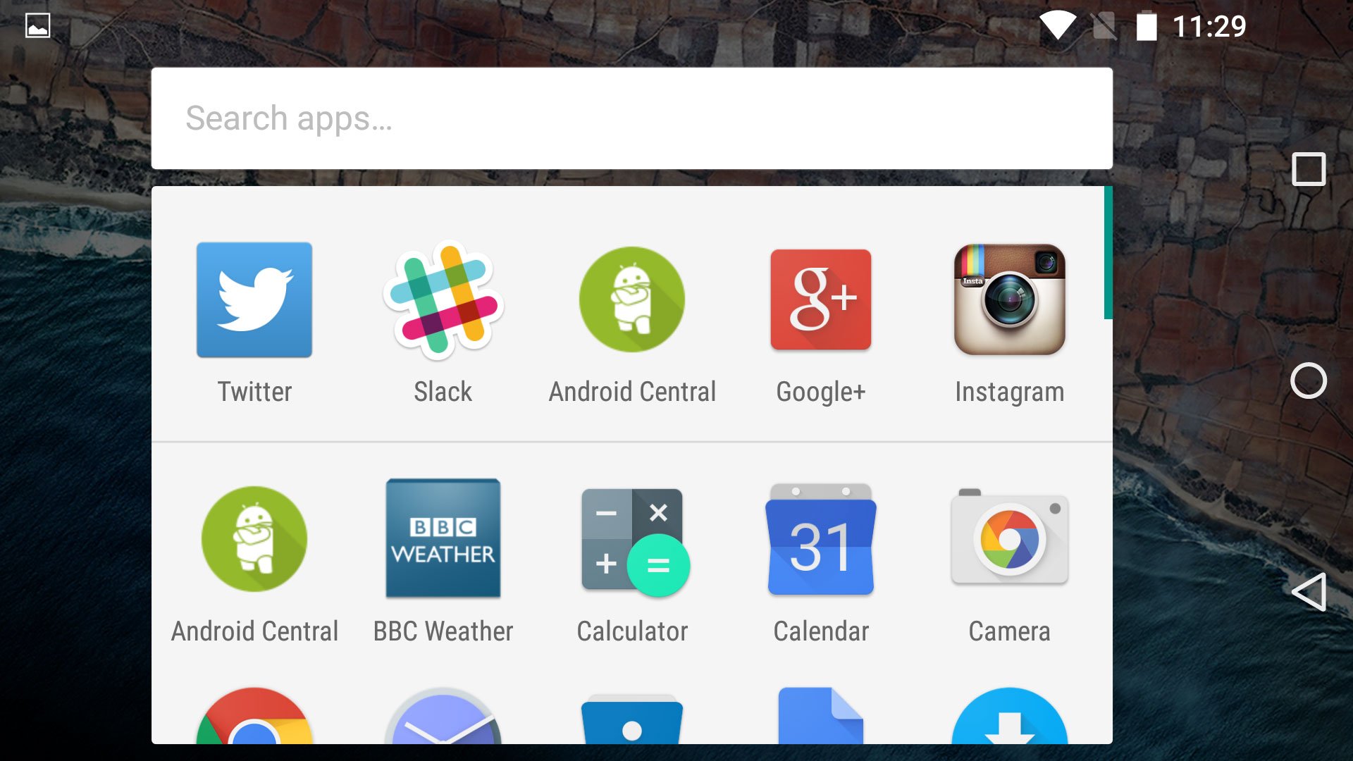 Google Now Launcher in Android M