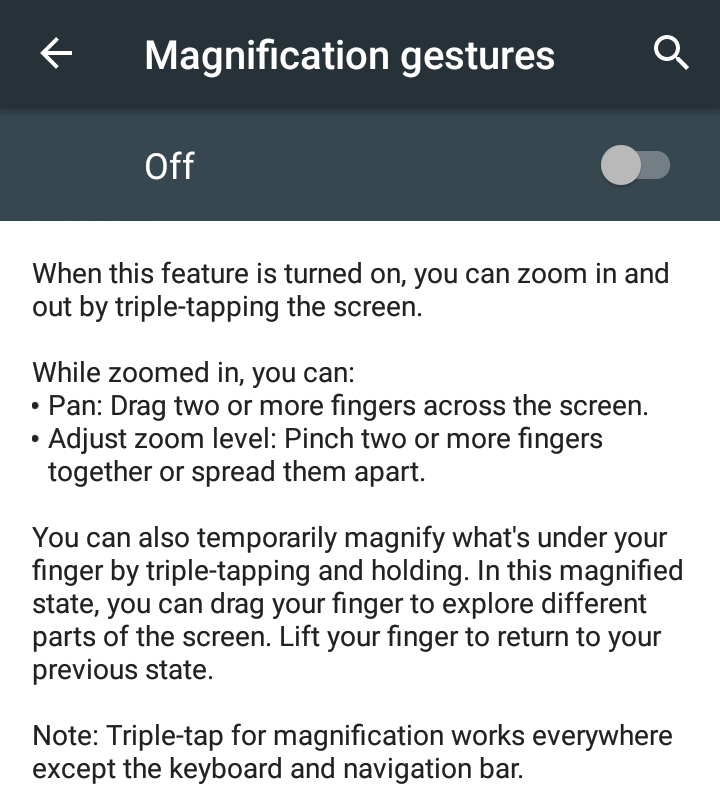 Moto G 2015 accessibility options  Android Central
