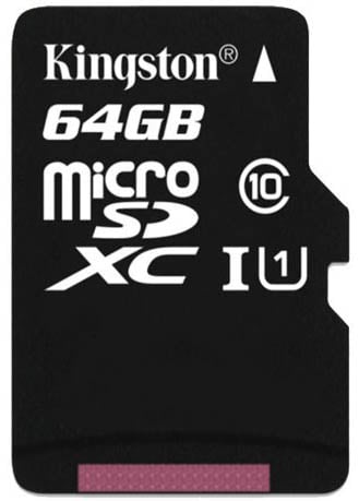 Kingston 64GB microSD card