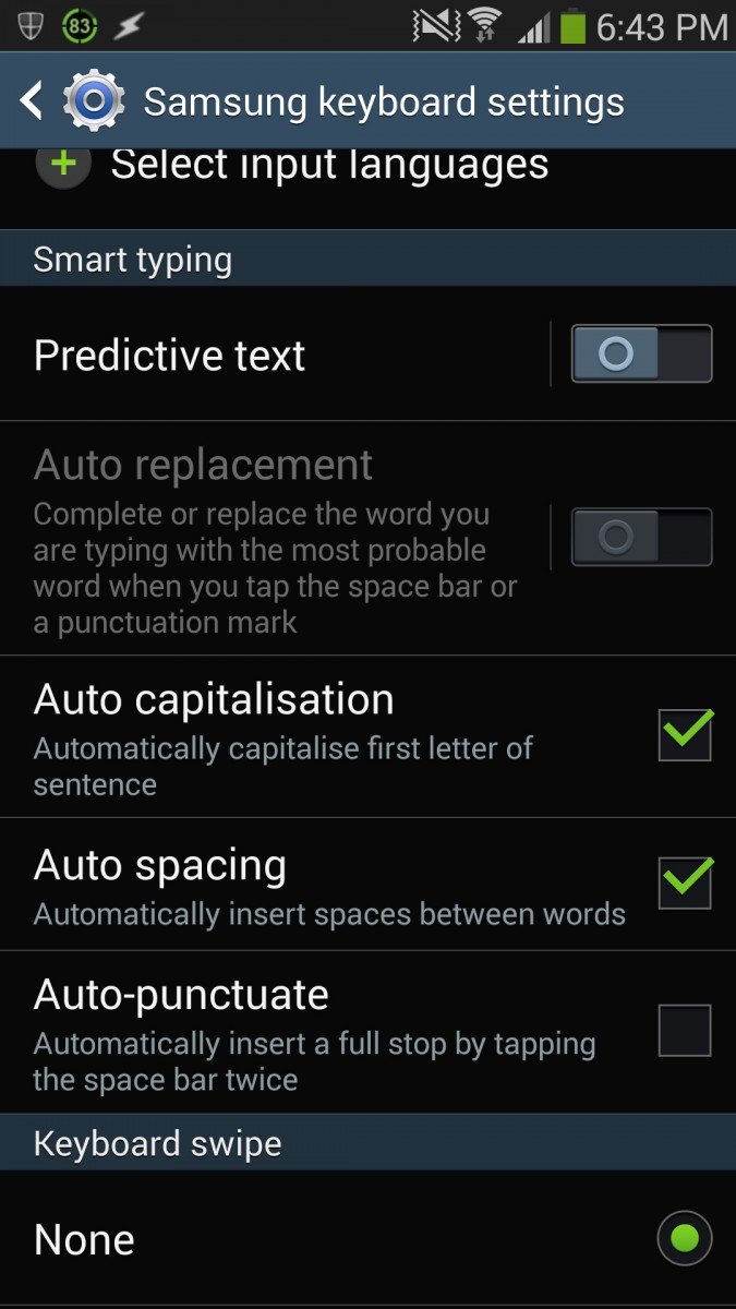 How to turn on and off autocorrect on the Samsung Galaxy ...