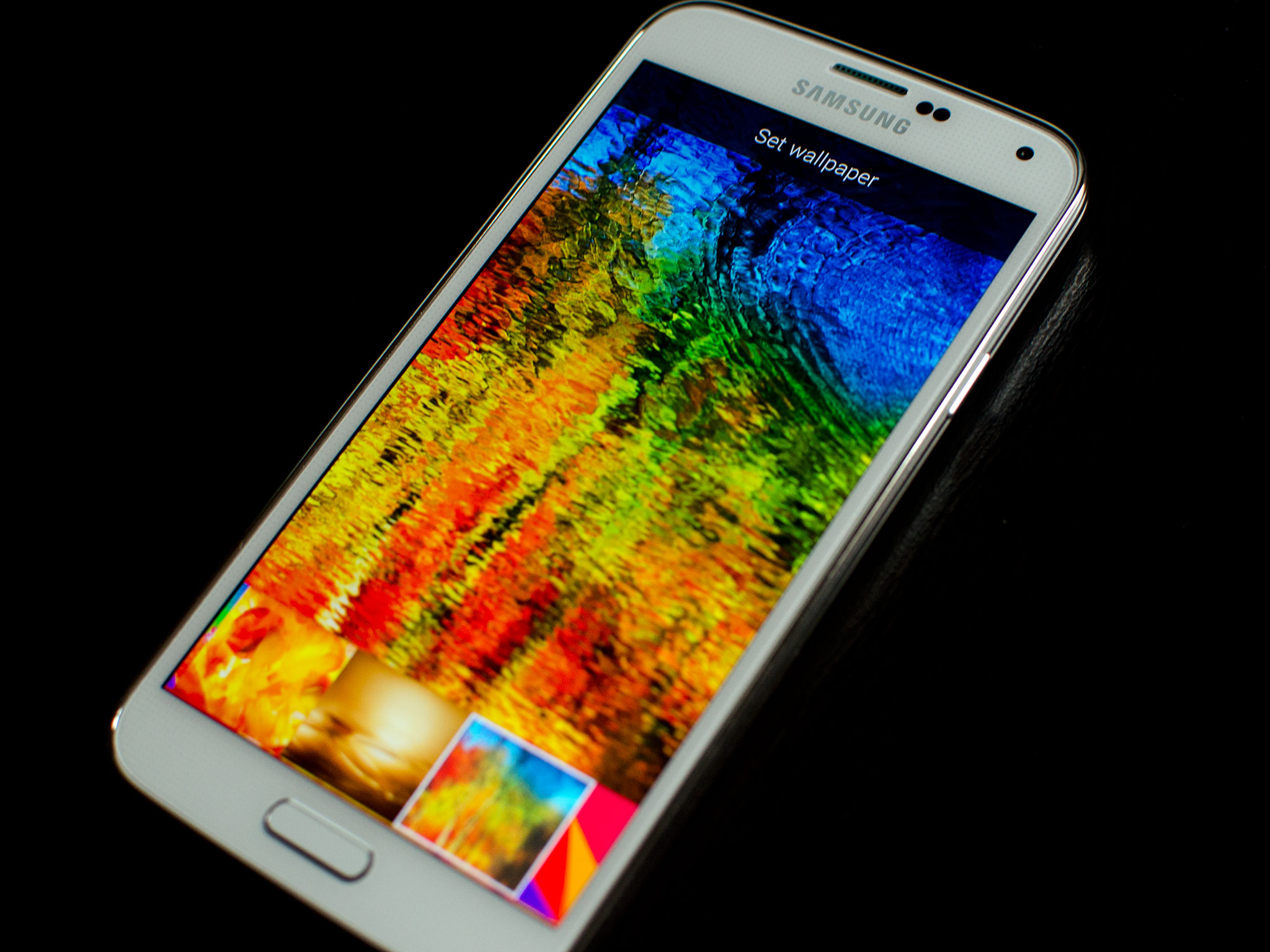 wallpaper on the Samsung Galaxy S5