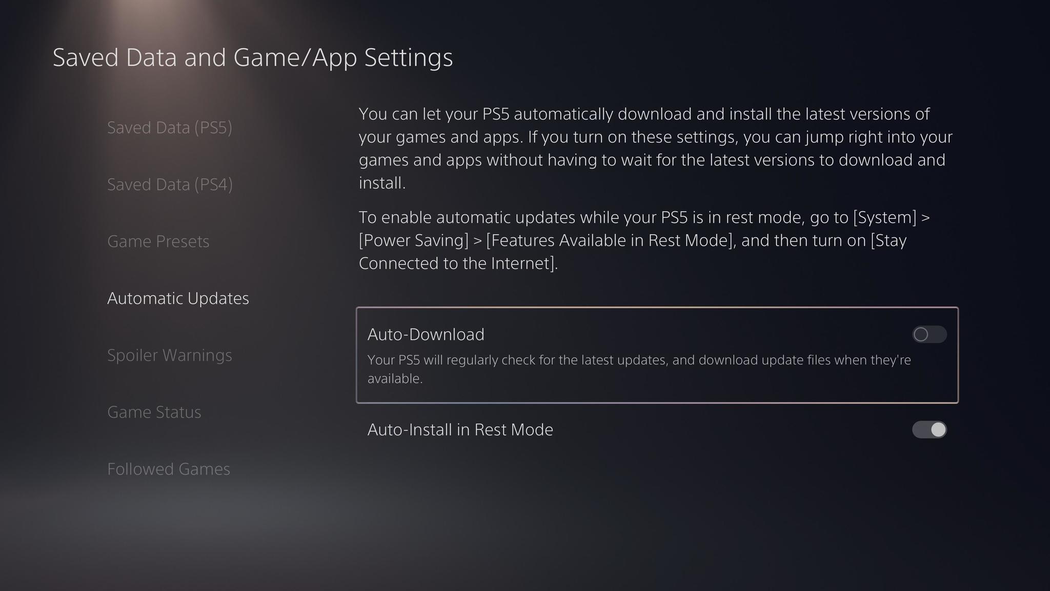 how to download games when ps5 is off