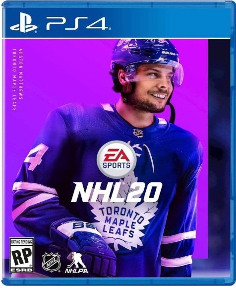 NHL 20 PS4 box