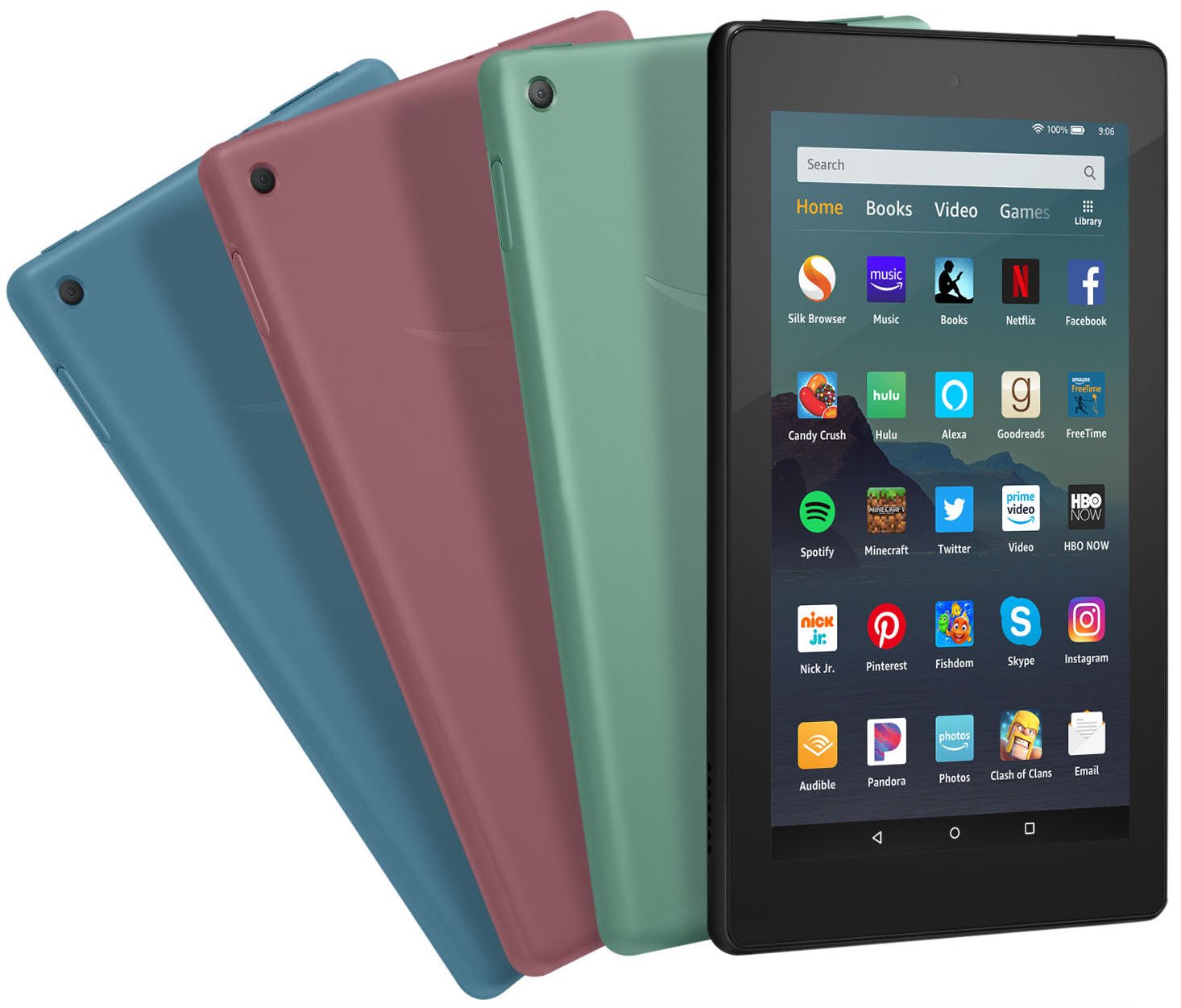 Amazon Fire 7 Tablet official render