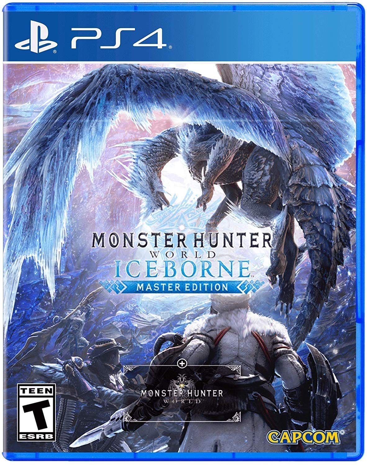 Monster Hunter World Iceborne PS4 boxart