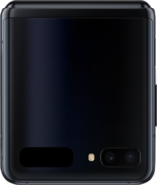 Samsung Galaxy Z Flip Mirror Black Closed