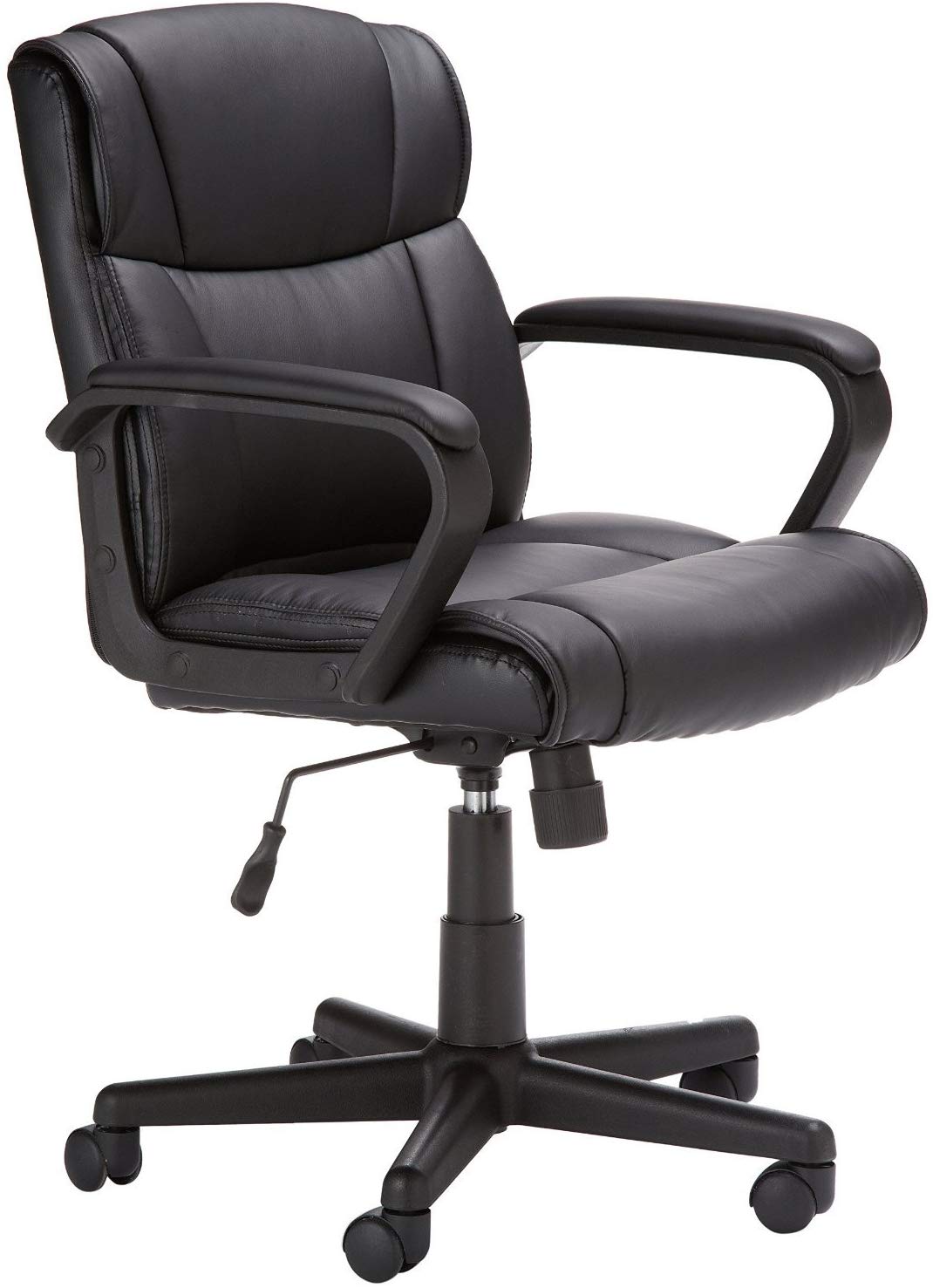 Amazon Basics Classic Leather Office Desk Chair