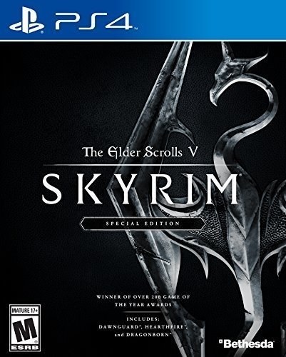 Skyrim Special Edition Box Art Ps