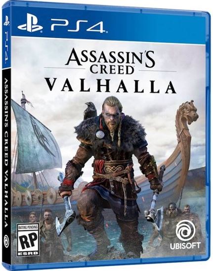 Assassins Creed Valhalla Ps4 Box Art