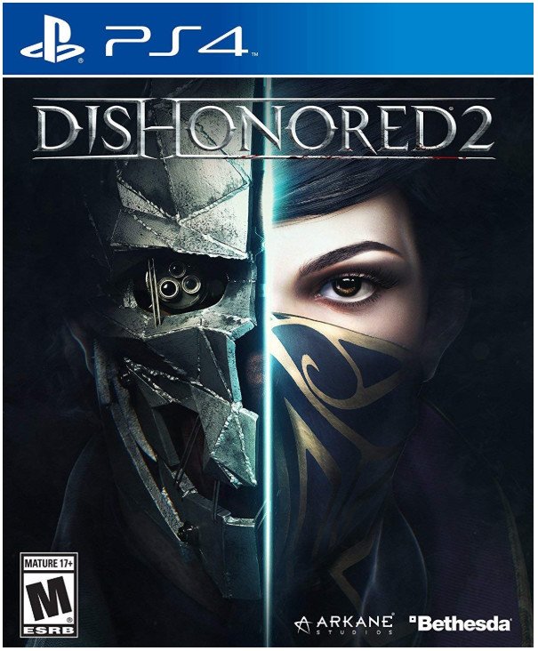 Dishonored 2 Ps4 Boxart