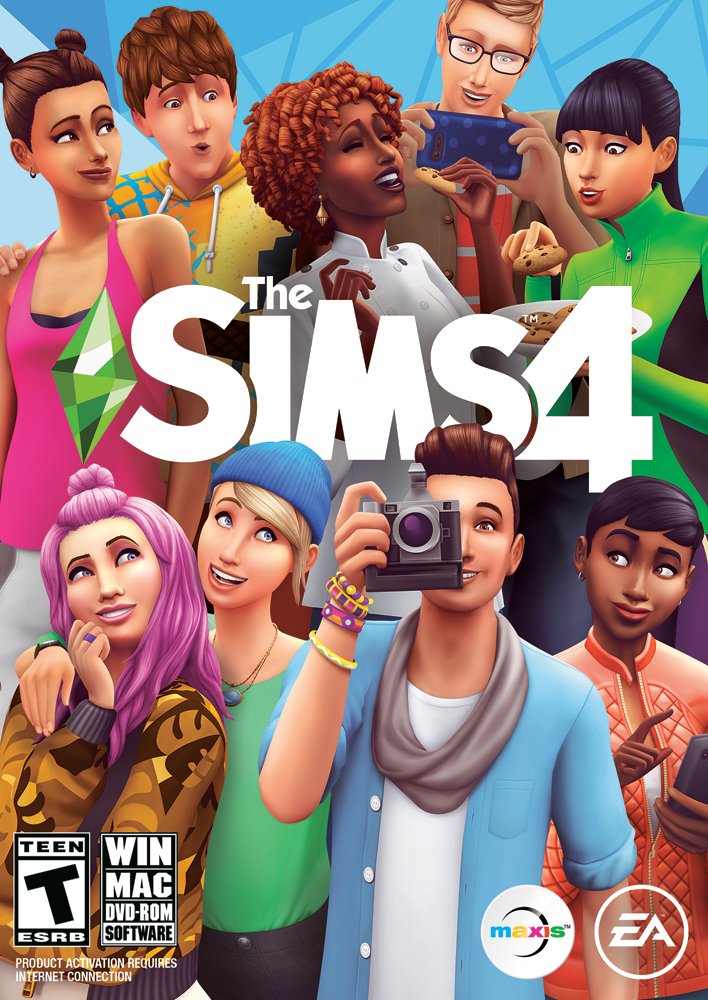 The Sims 4 Box Art