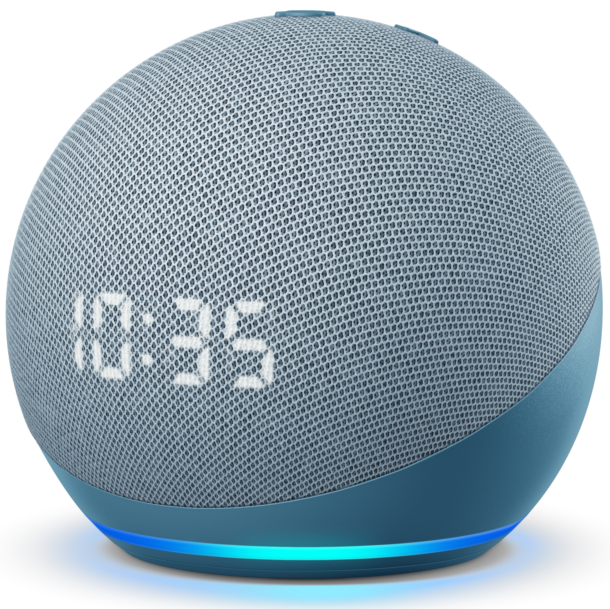 Echo Dot With Clock 4th Gen 2020 Official Render