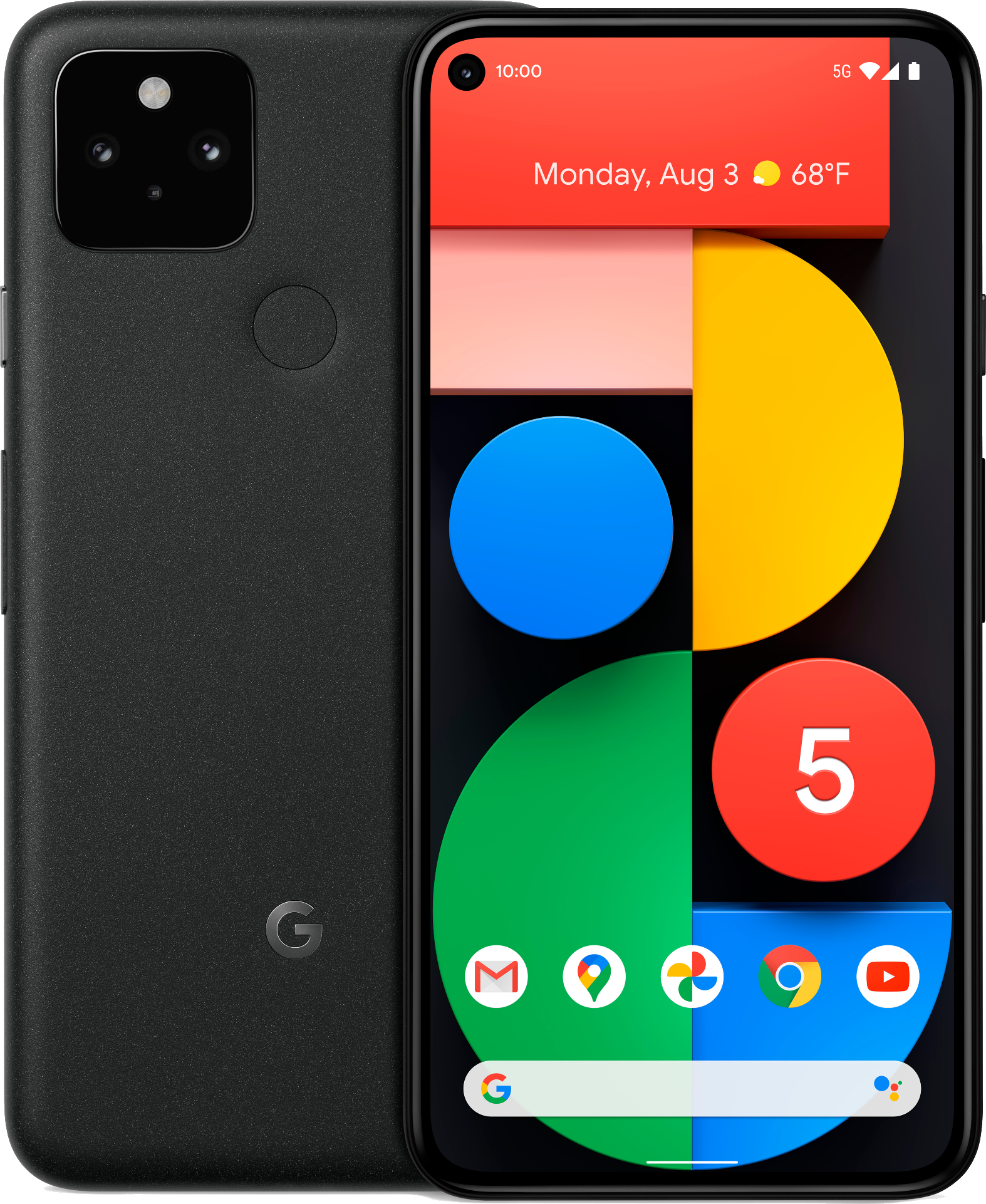 Google Pixel 5 Just Black Render