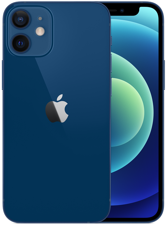 iPhone 12 mini in blue