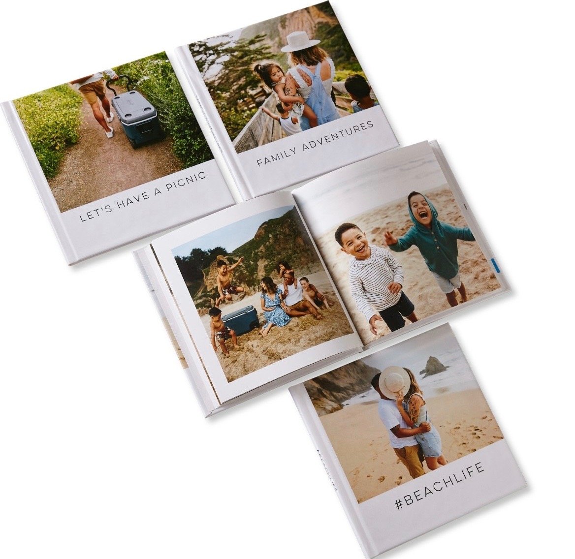 A collection of Shutterfly Photo Books