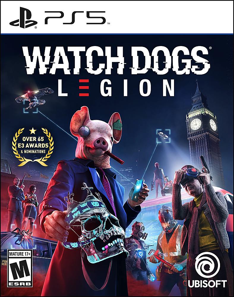 Watch Dogs Legion Ps5 Box Art