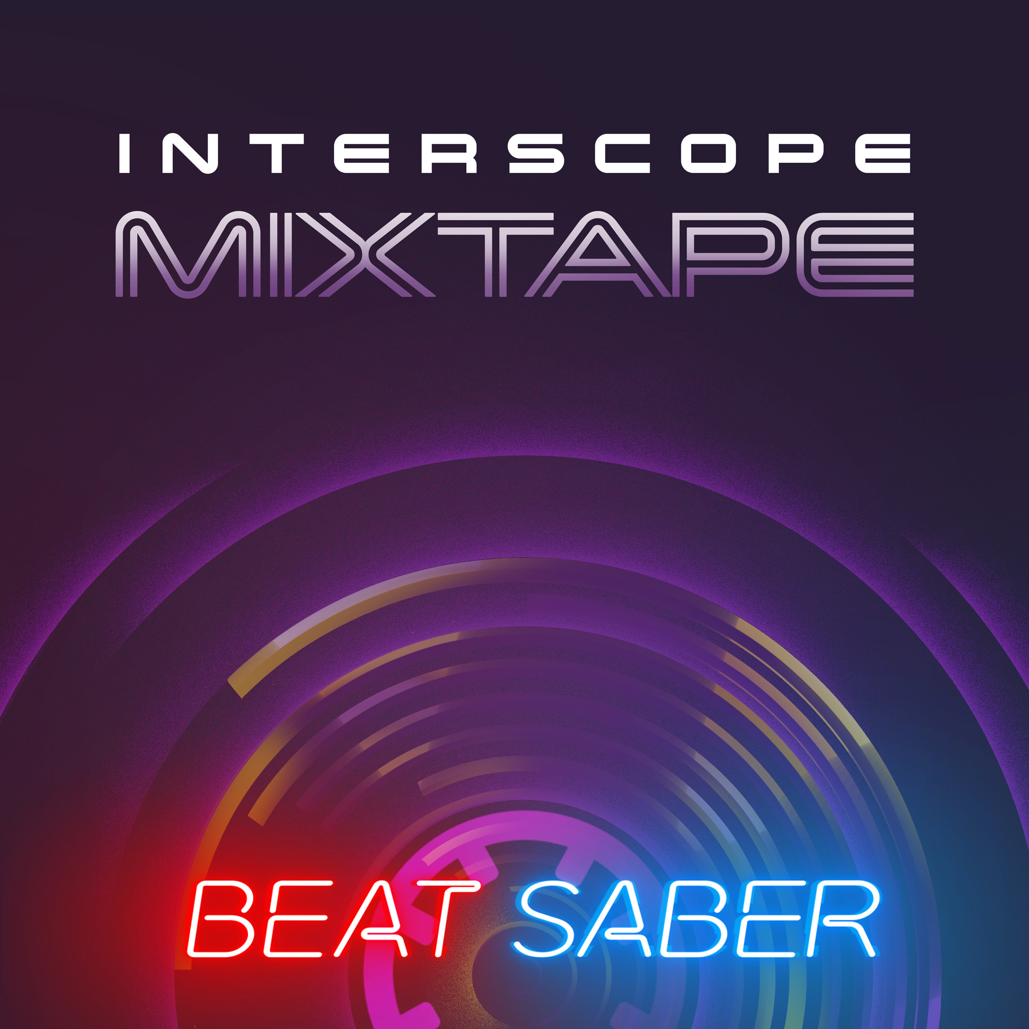 Beat Saber Interscope Mixtape Art