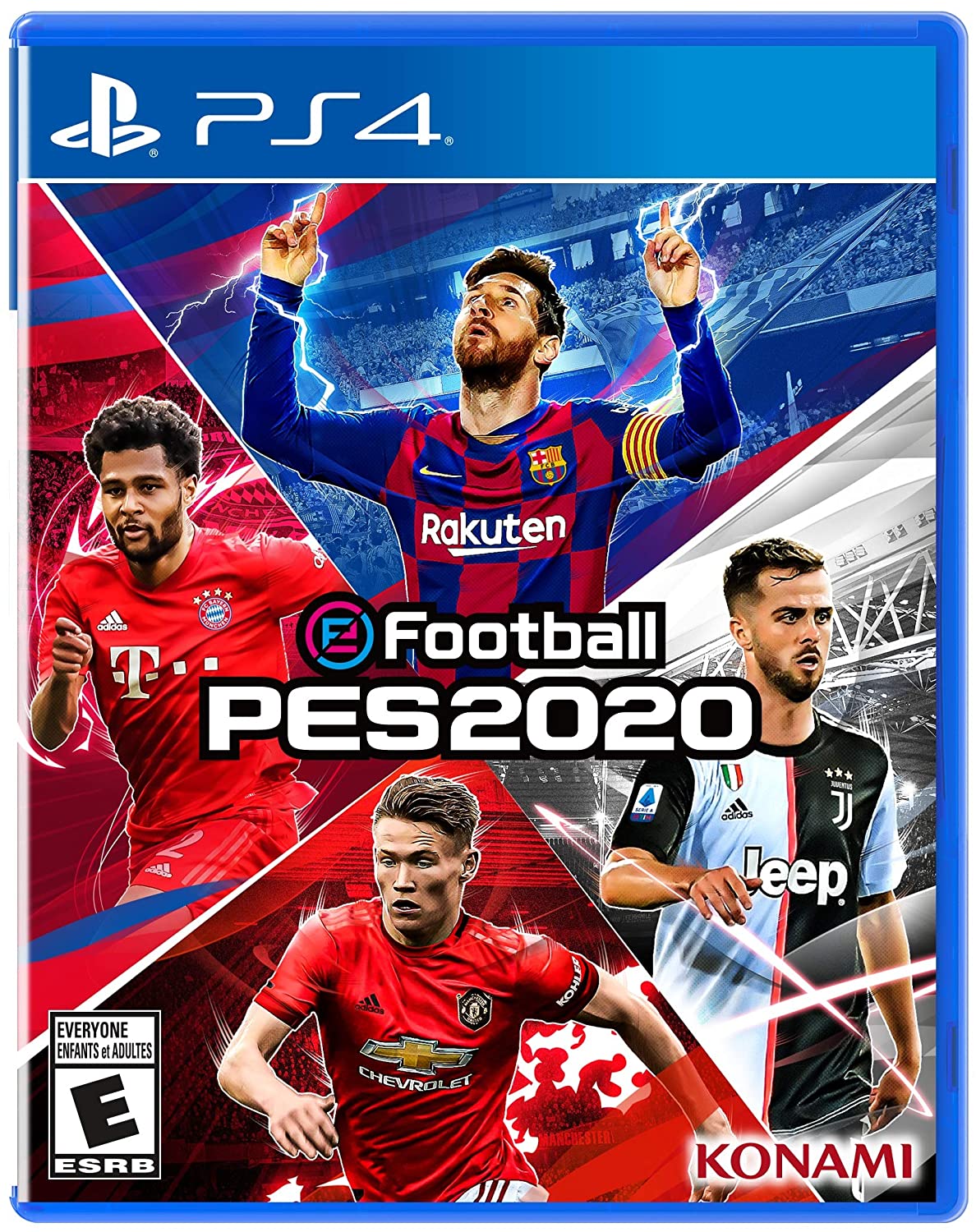 Efootball Pro Evolution Soccer 2020 Box Art