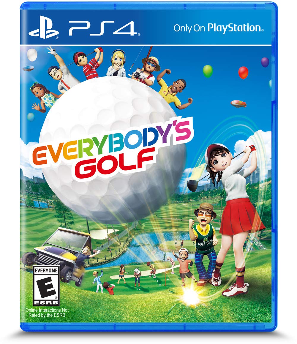 Everybodys Golf Ps4 Box Art