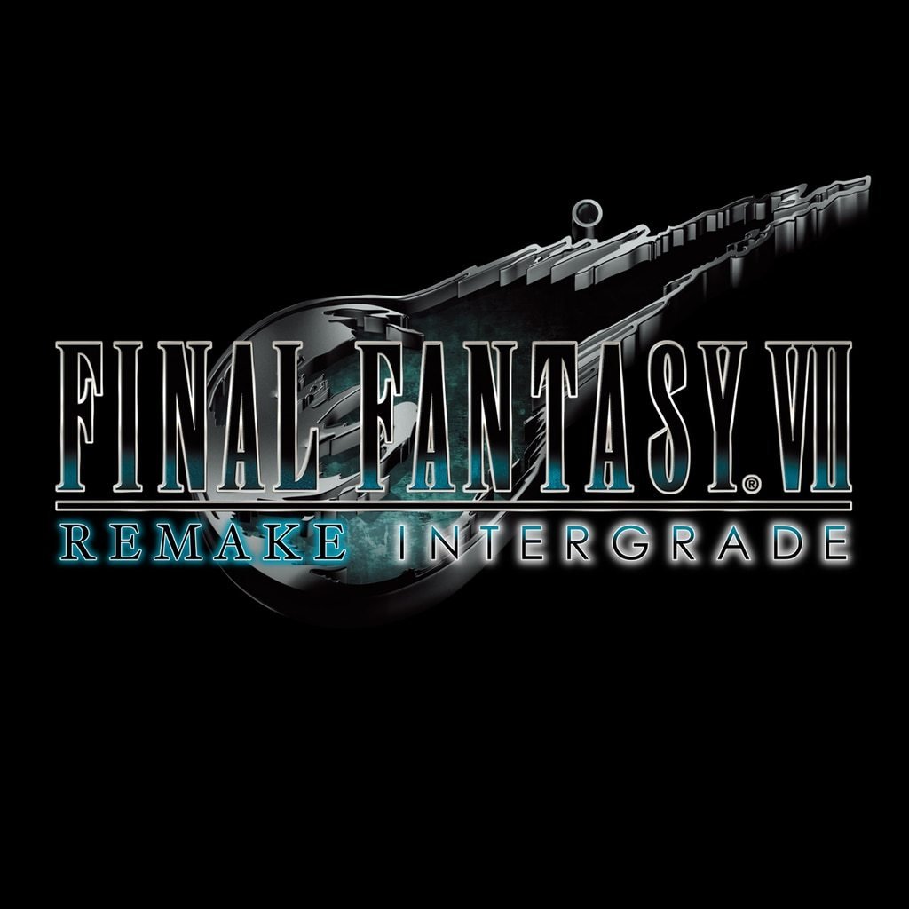 Final Fantasy Remake Intergrade Logo Black