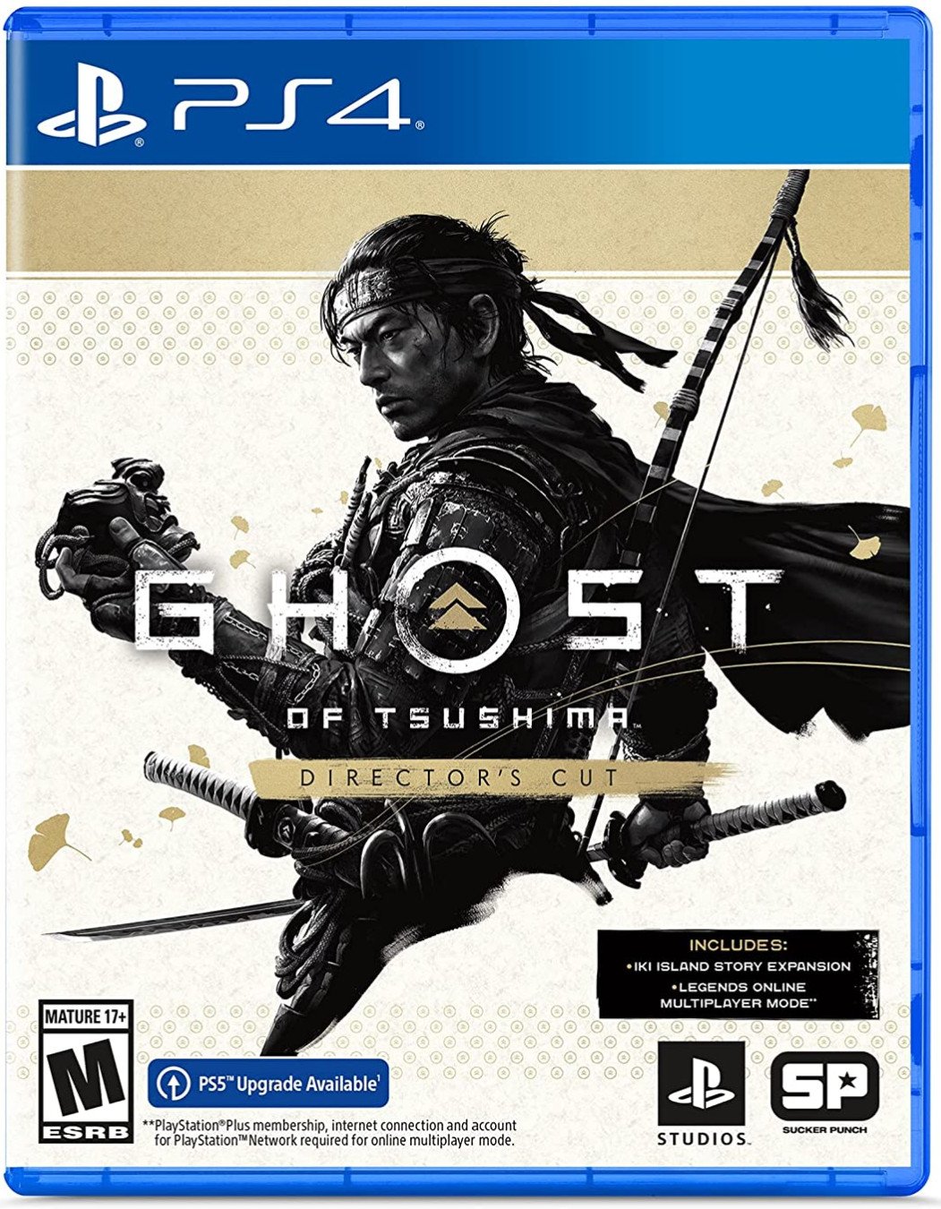 Ghost Of Tsushima Directors Cut Ps4 Cover