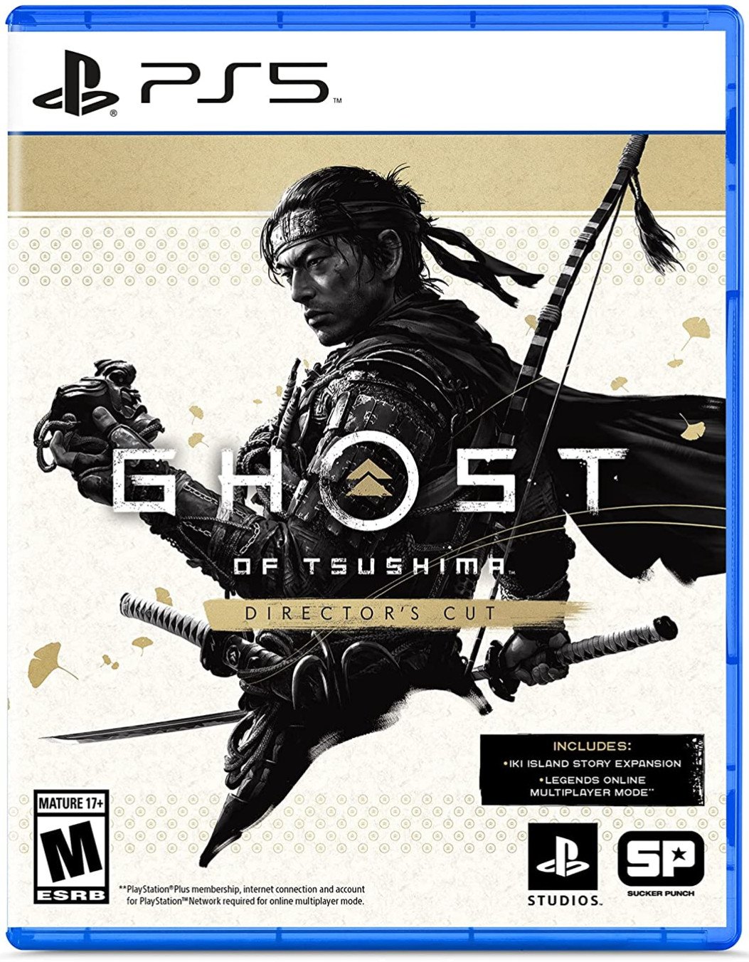Ghost Of Tsushima Directors Cut Ps5 Cover