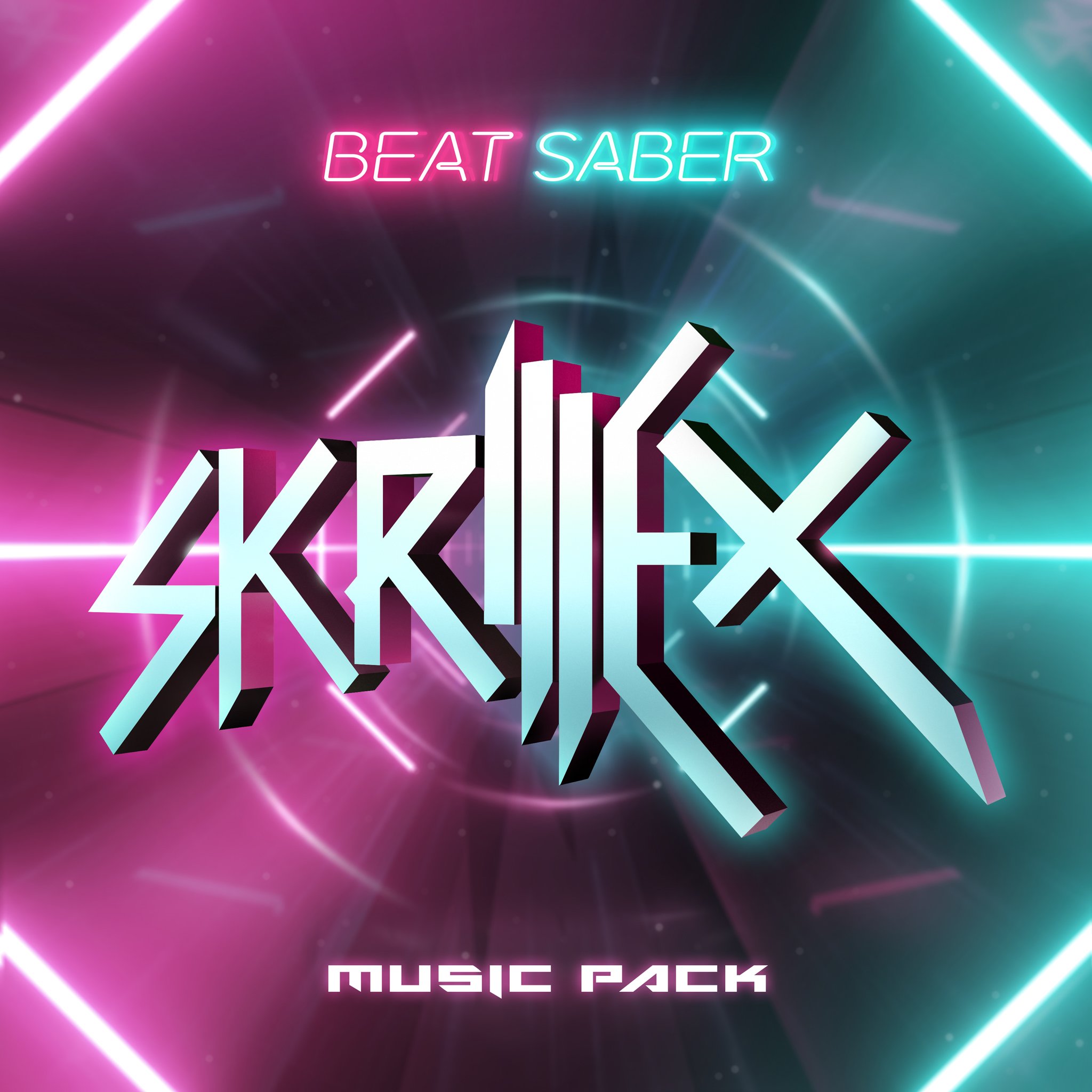 Beat Saber Skrillex Cover Art