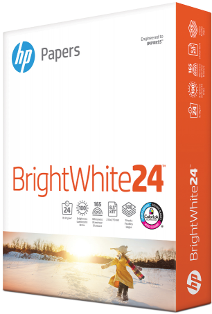 Hp Brightwhite 24 Printer Paper Render