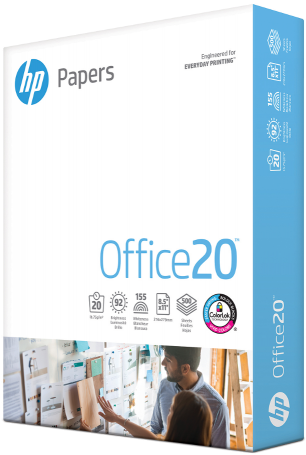 Hp Office20 Printer Paper Render