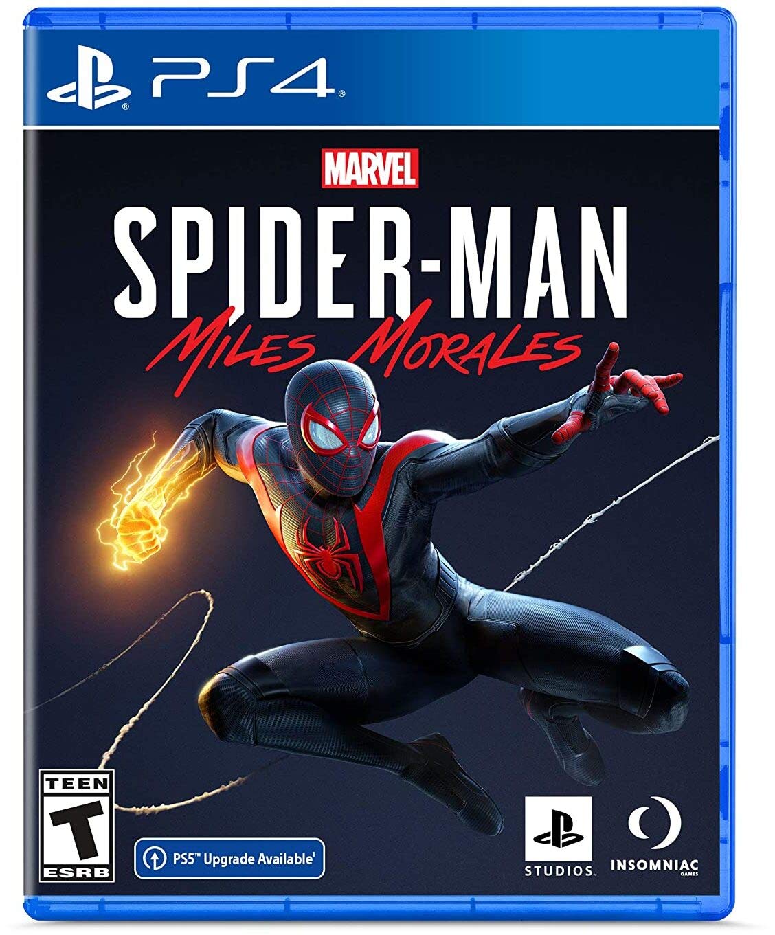Spider Man Miles Morales Ps4 Box Art