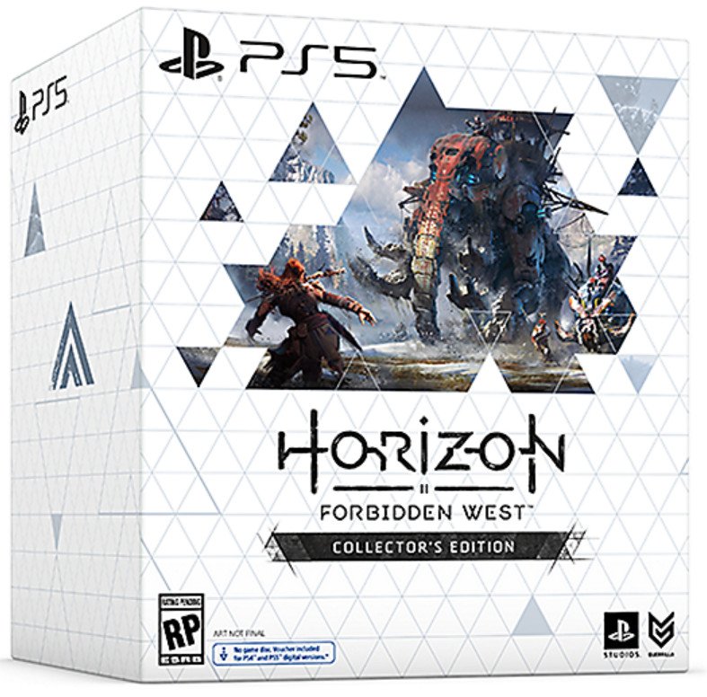Horizon Forbidden West Collectors Edition Box Art