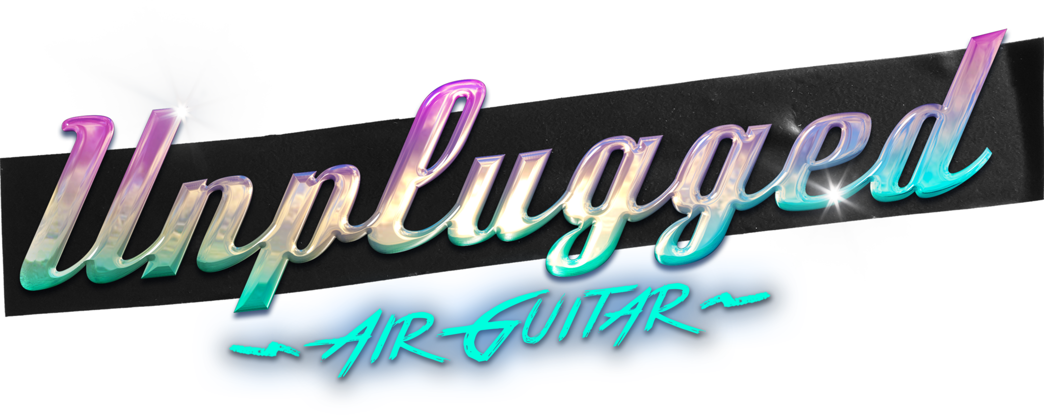 Logotipo da Air Guitar Unplugged