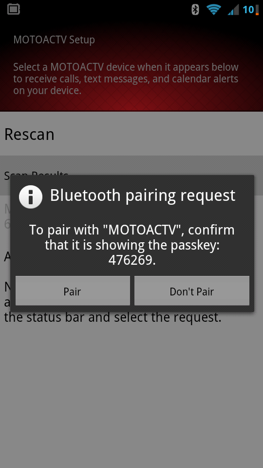 MOTOACTV App