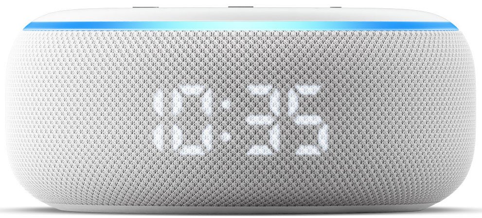 Echo Dot with Clock official render
