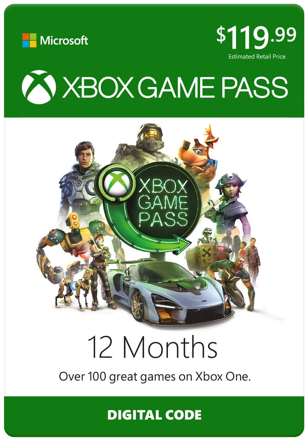 Xbox Game Pass 12-month subscription