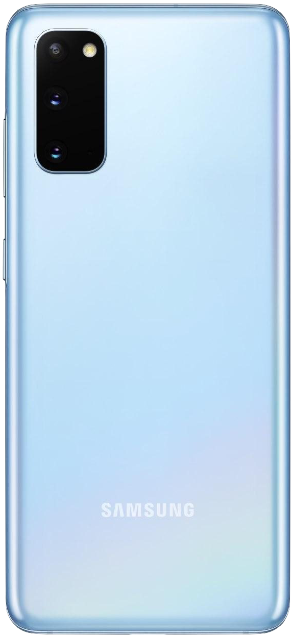 Samsung Galaxy S20 Cloud Blue Cropped